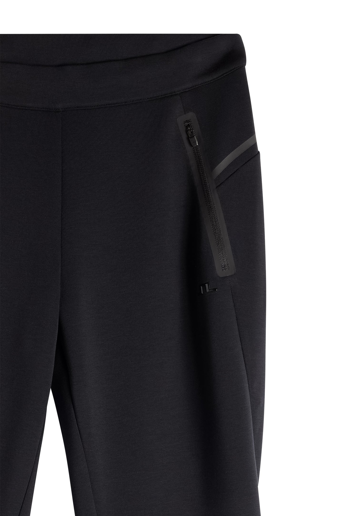 Aura Flare Pants in Black by J.Lindeberg