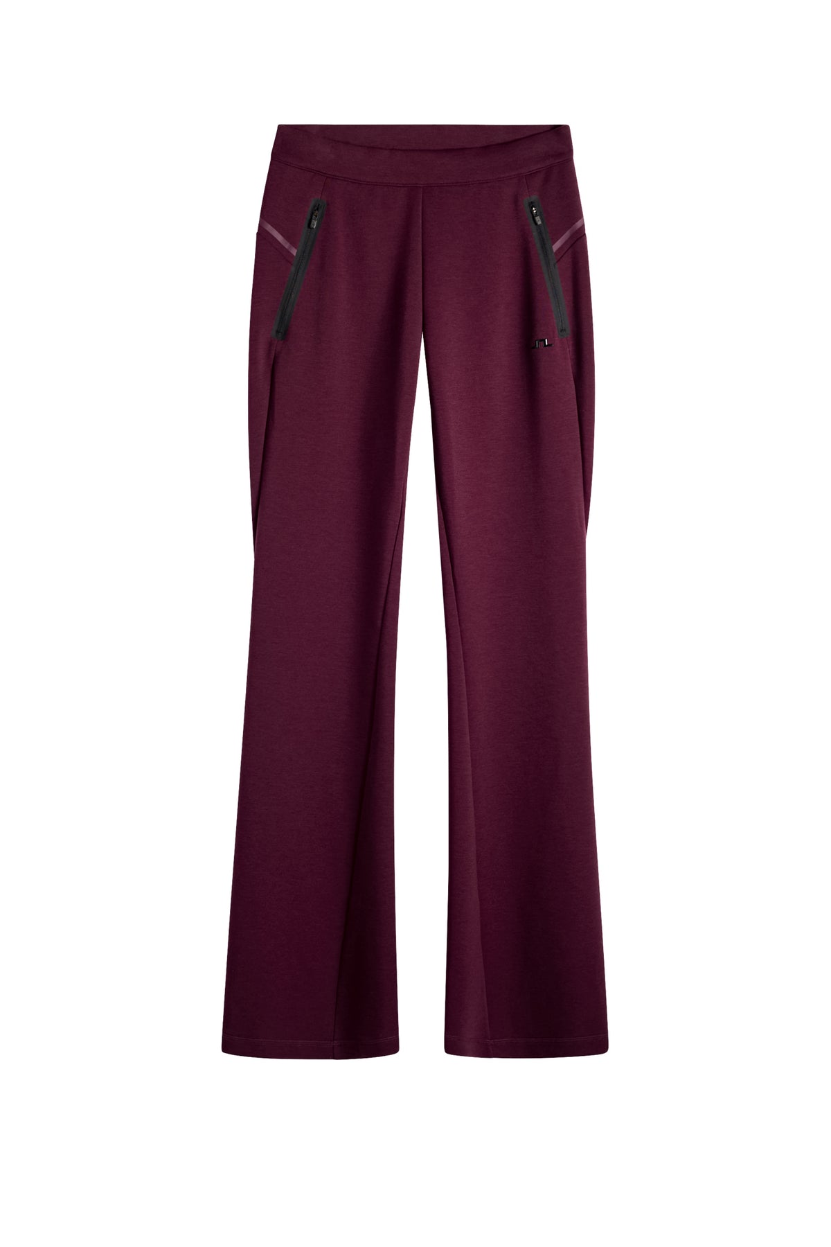 Aura Flare Pants in Winetasting by J.Lindeberg