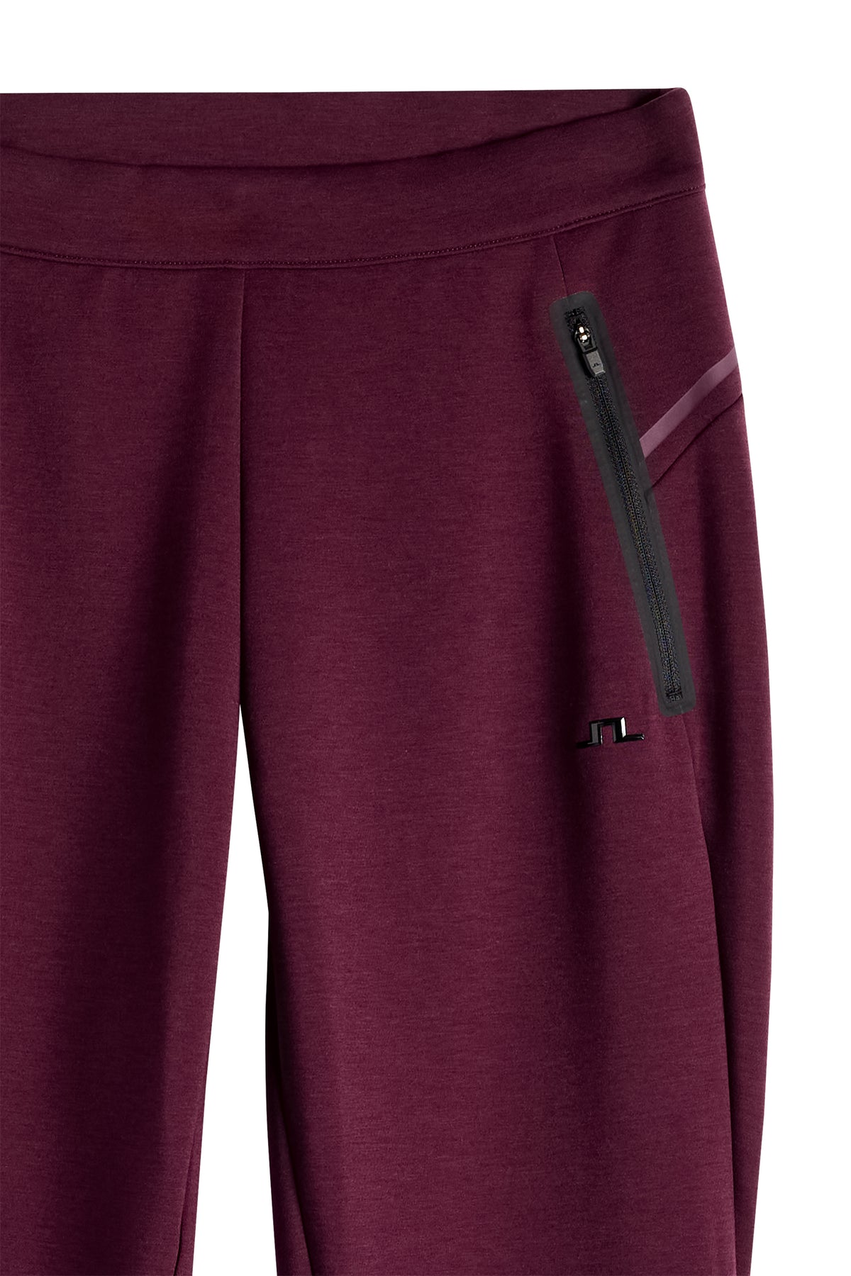 Aura Flare Pants in Winetasting by J.Lindeberg