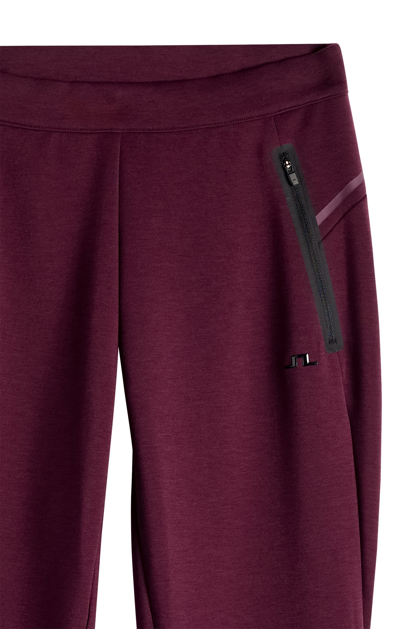 Aura Flare Pants in Winetasting by J.Lindeberg