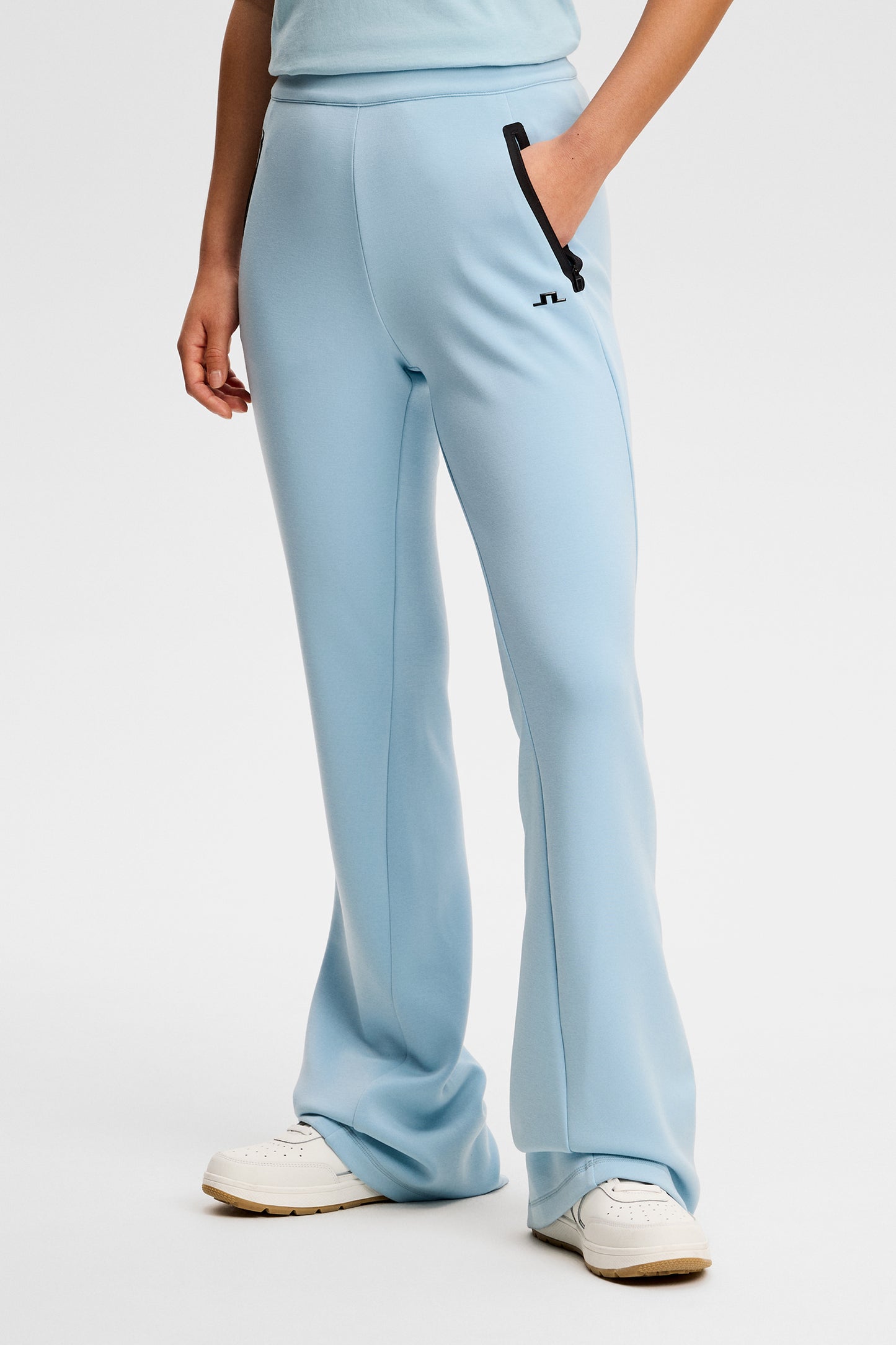 Aura Flare Pants in Forget-Me-Not by J.Lindeberg