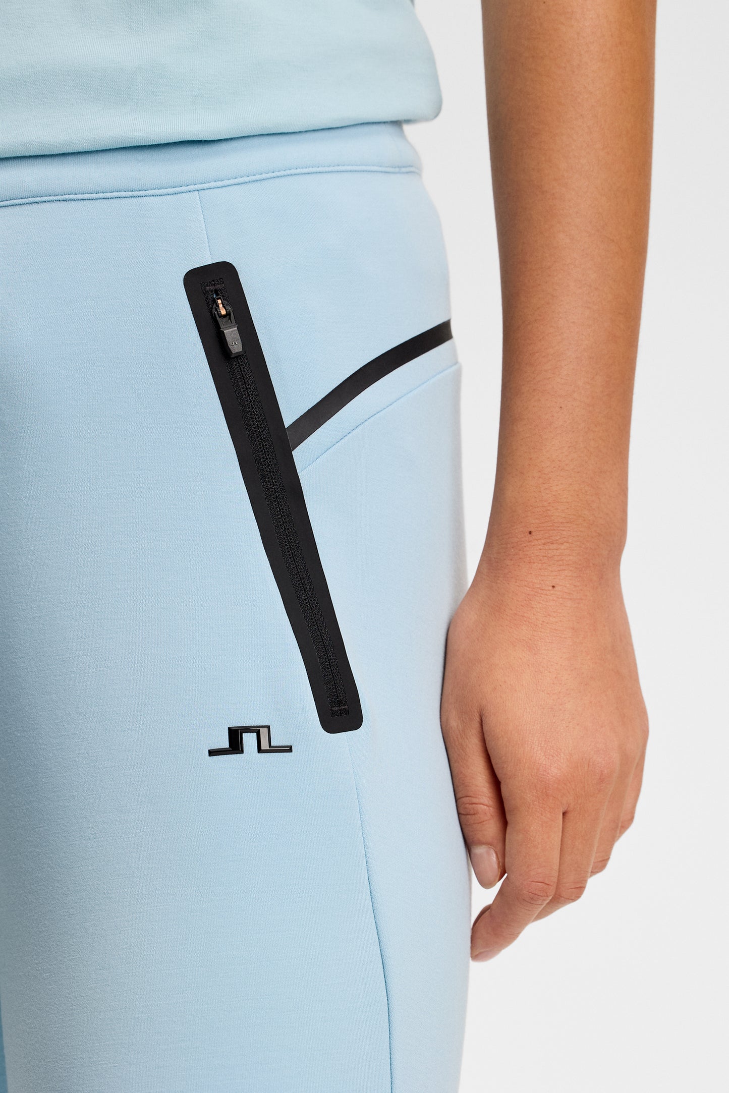 Aura Flare Pants in Forget-Me-Not by J.Lindeberg