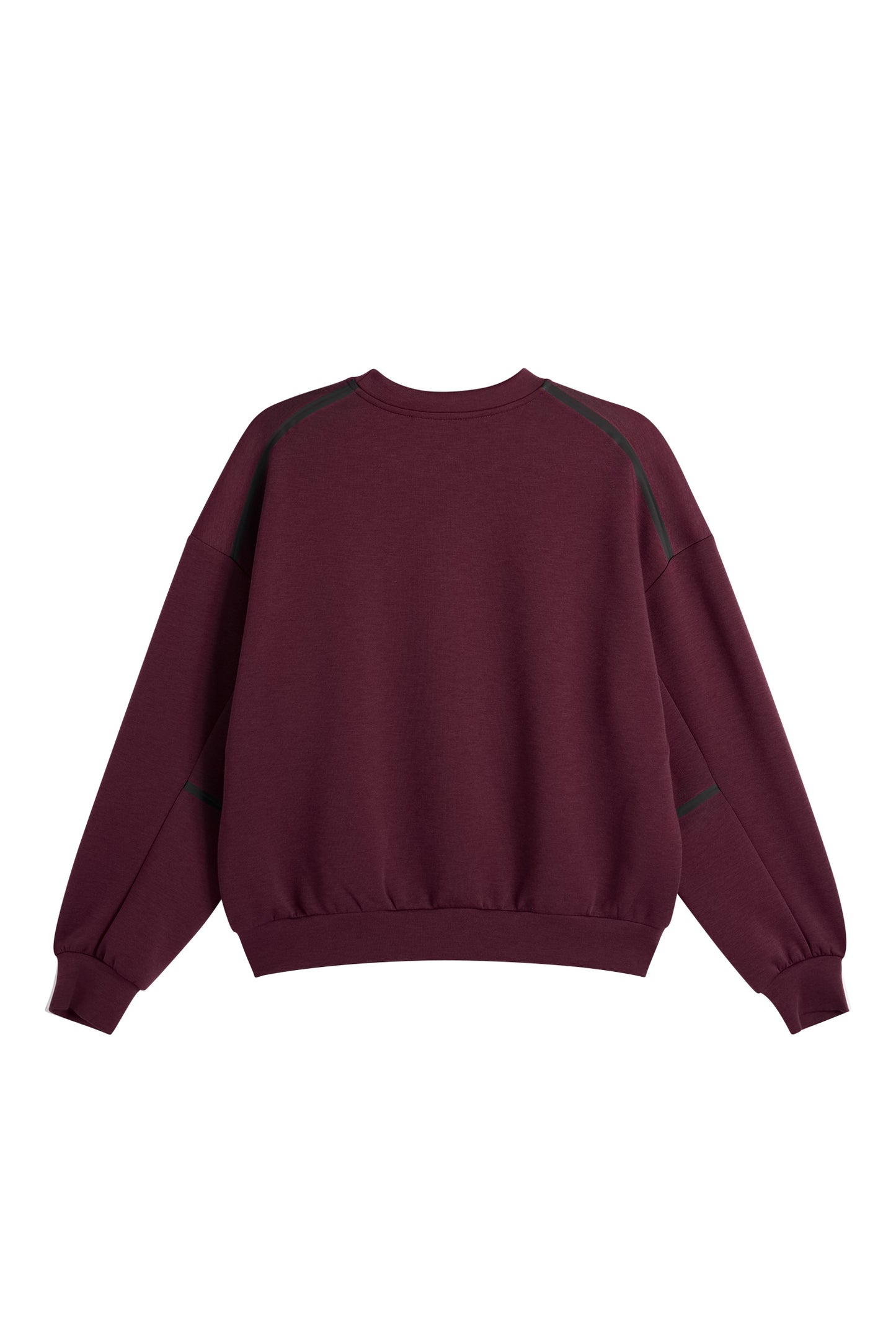 Aura Crew Neck in Winetasting by J.Lindeberg