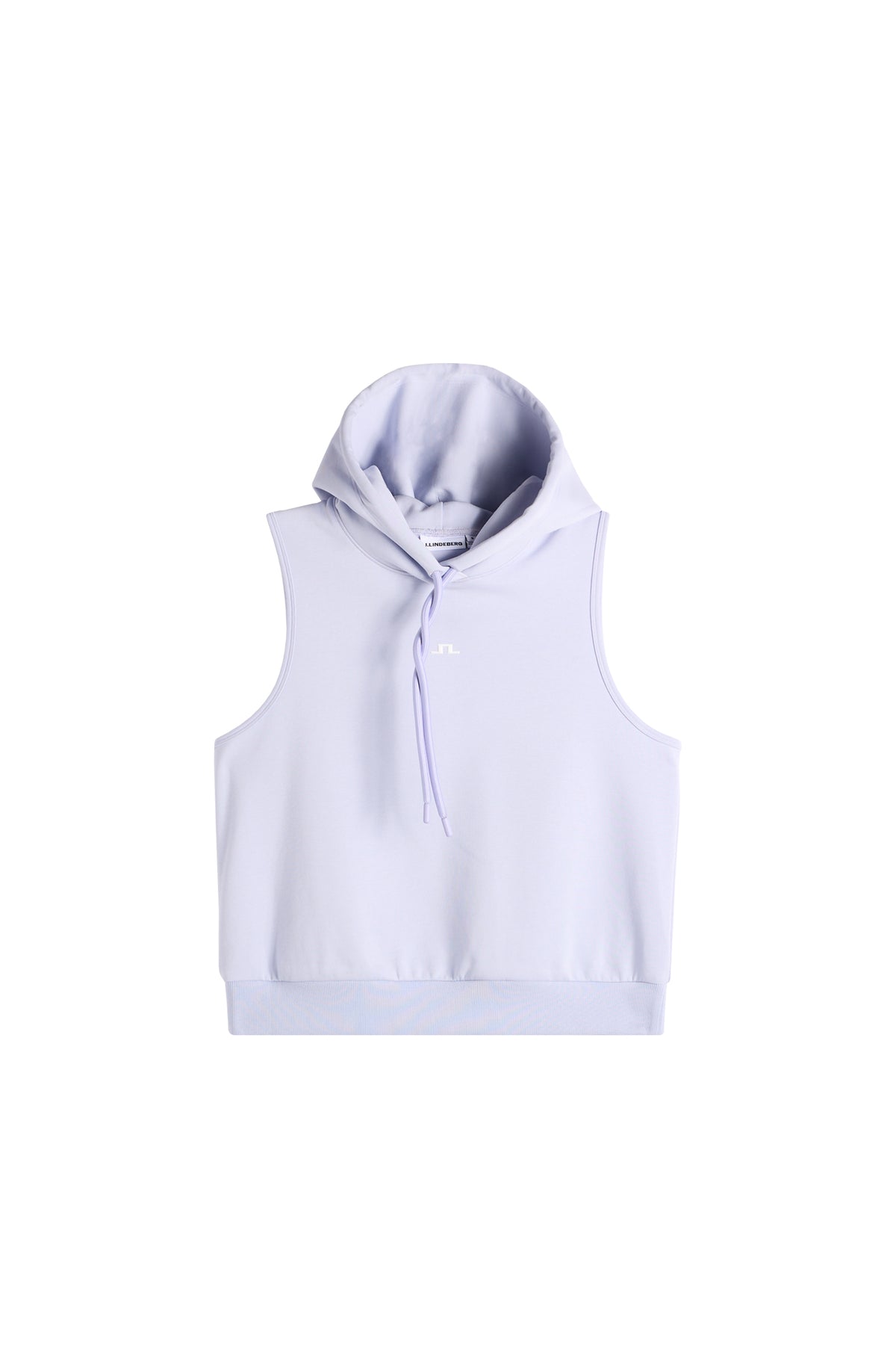 Sarah Sleeveless Hood in Purple Heather by J.Lindeberg