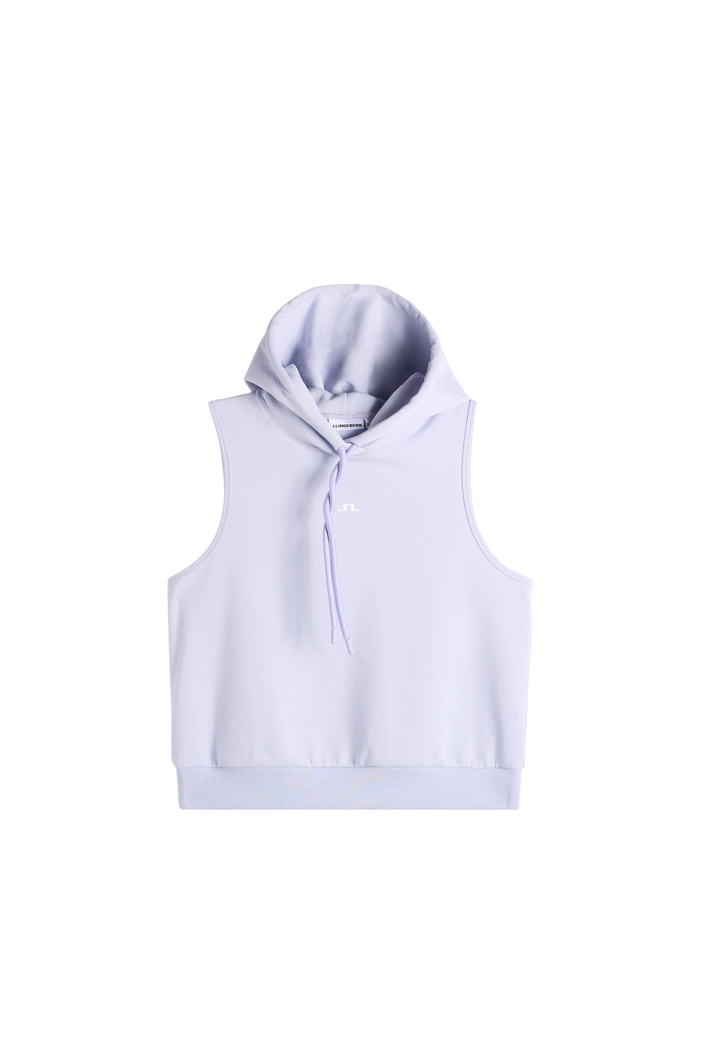 Sarah Sleeveless Hood in Purple Heather by J.Lindeberg