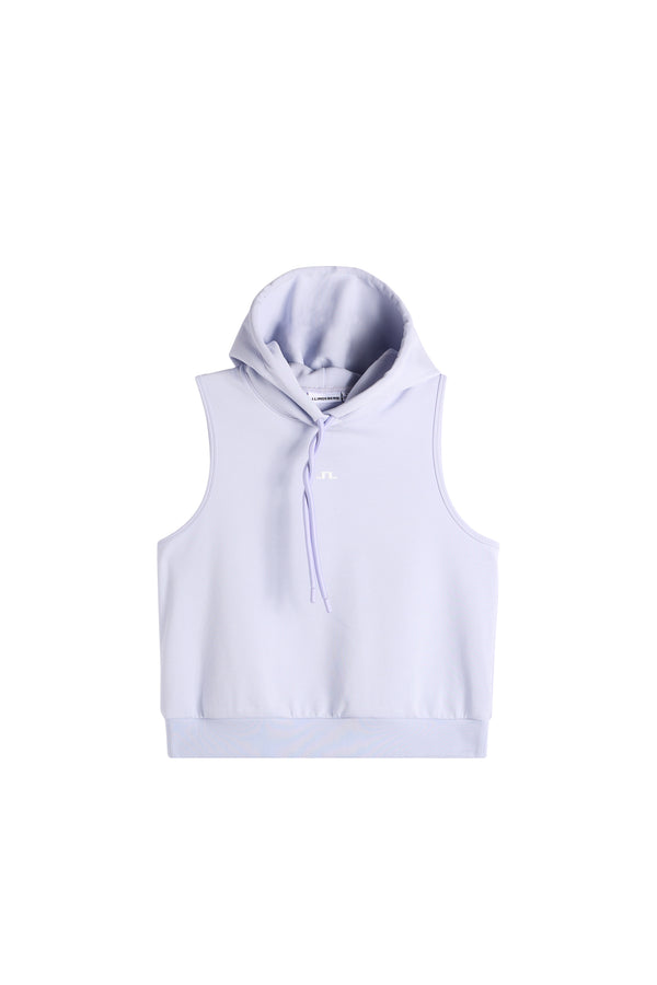Sarah Sleeveless Hood / Purple Heather