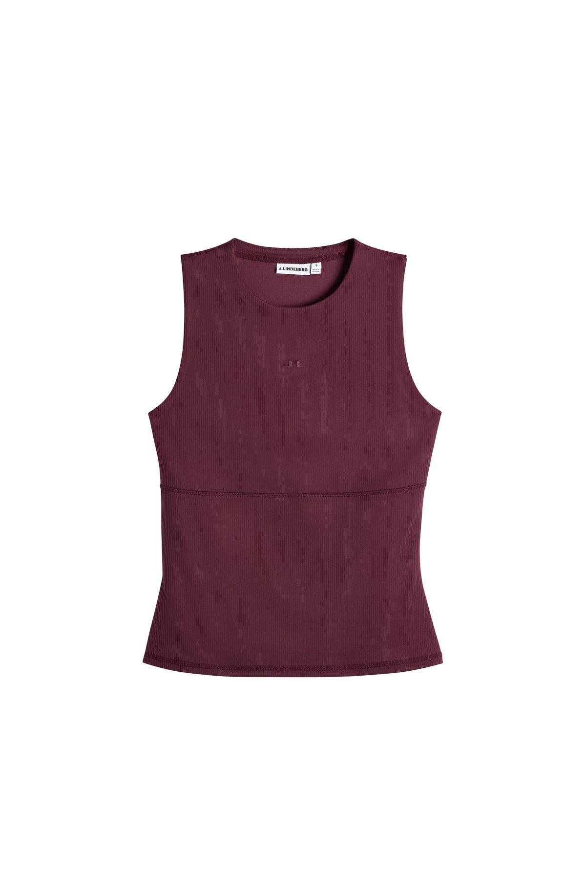 Hannah Sleeveless Top in Winetasting by J.Lindeberg