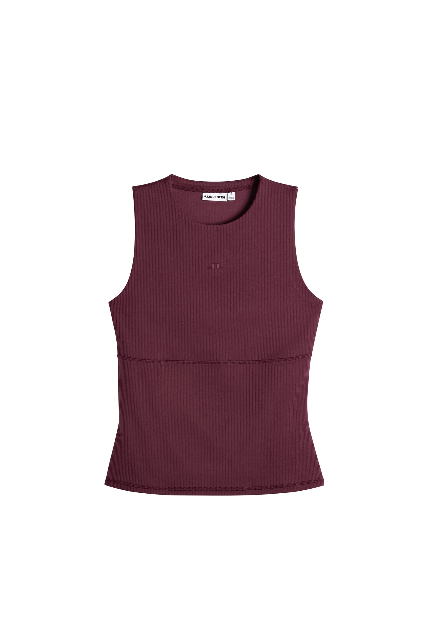 Hannah Sleeveless Top in Winetasting by J.Lindeberg