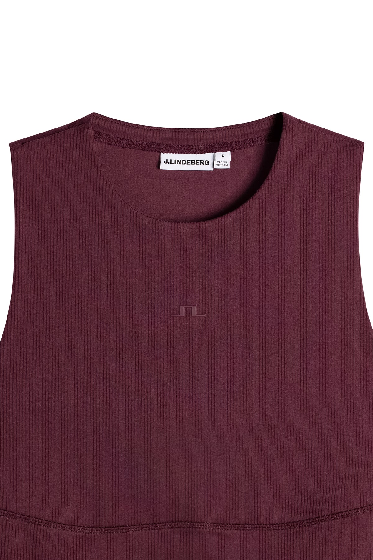 Hannah Sleeveless Top in Winetasting by J.Lindeberg