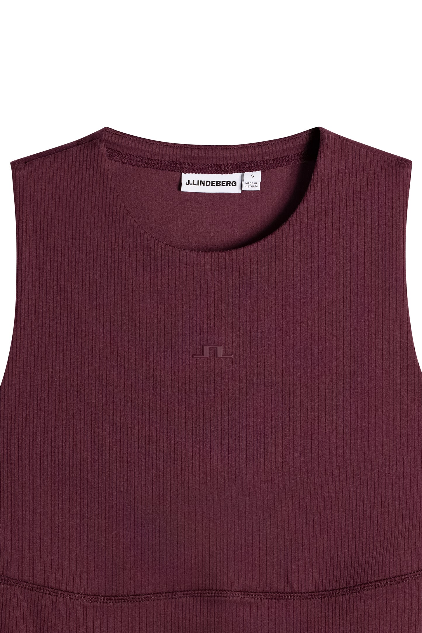 Hannah Sleeveless Top in Winetasting by J.Lindeberg