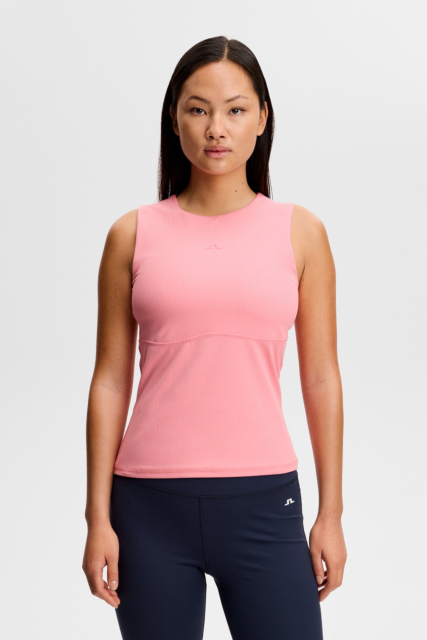 Hannah Sleeveless Top in Flamingo Plume by J.Lindeberg