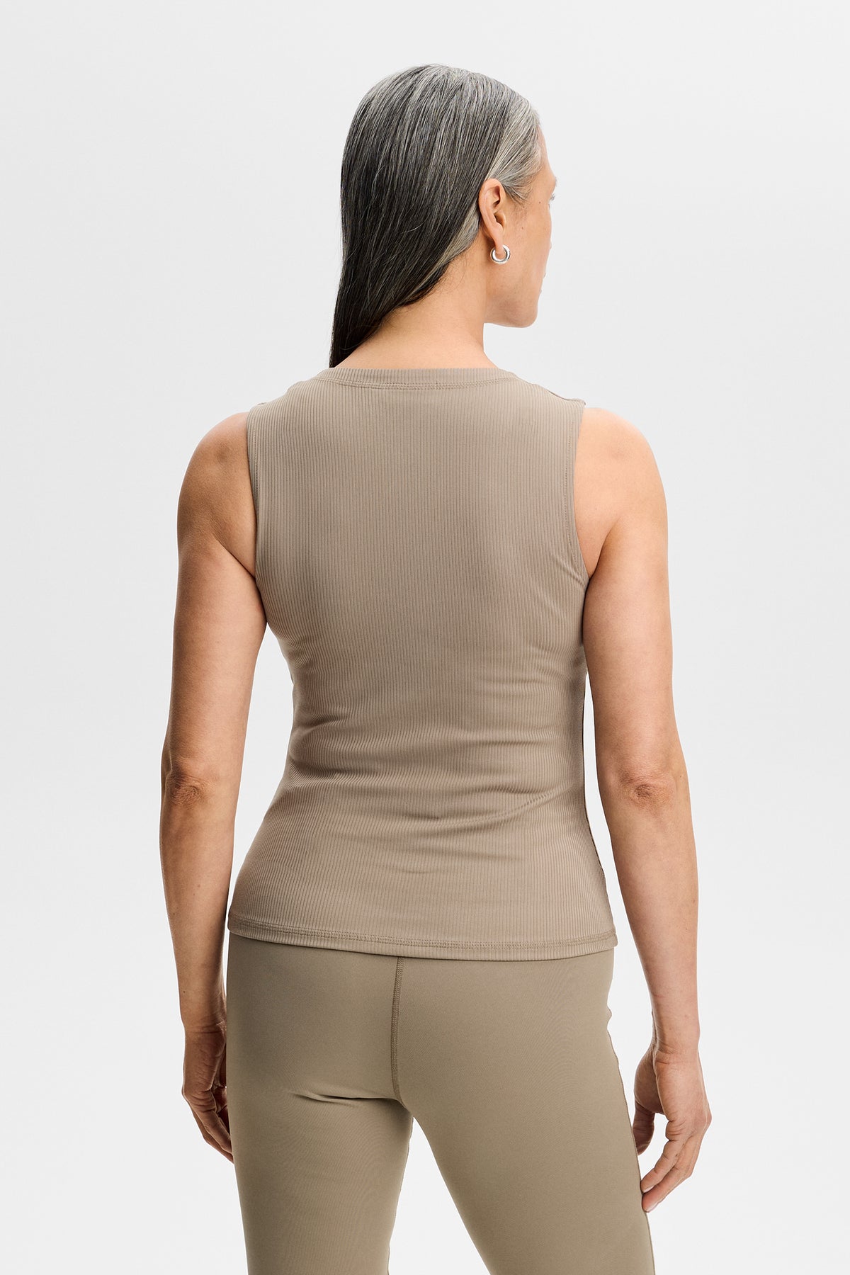 Hannah Sleeveless Top in Brindle by J.Lindeberg