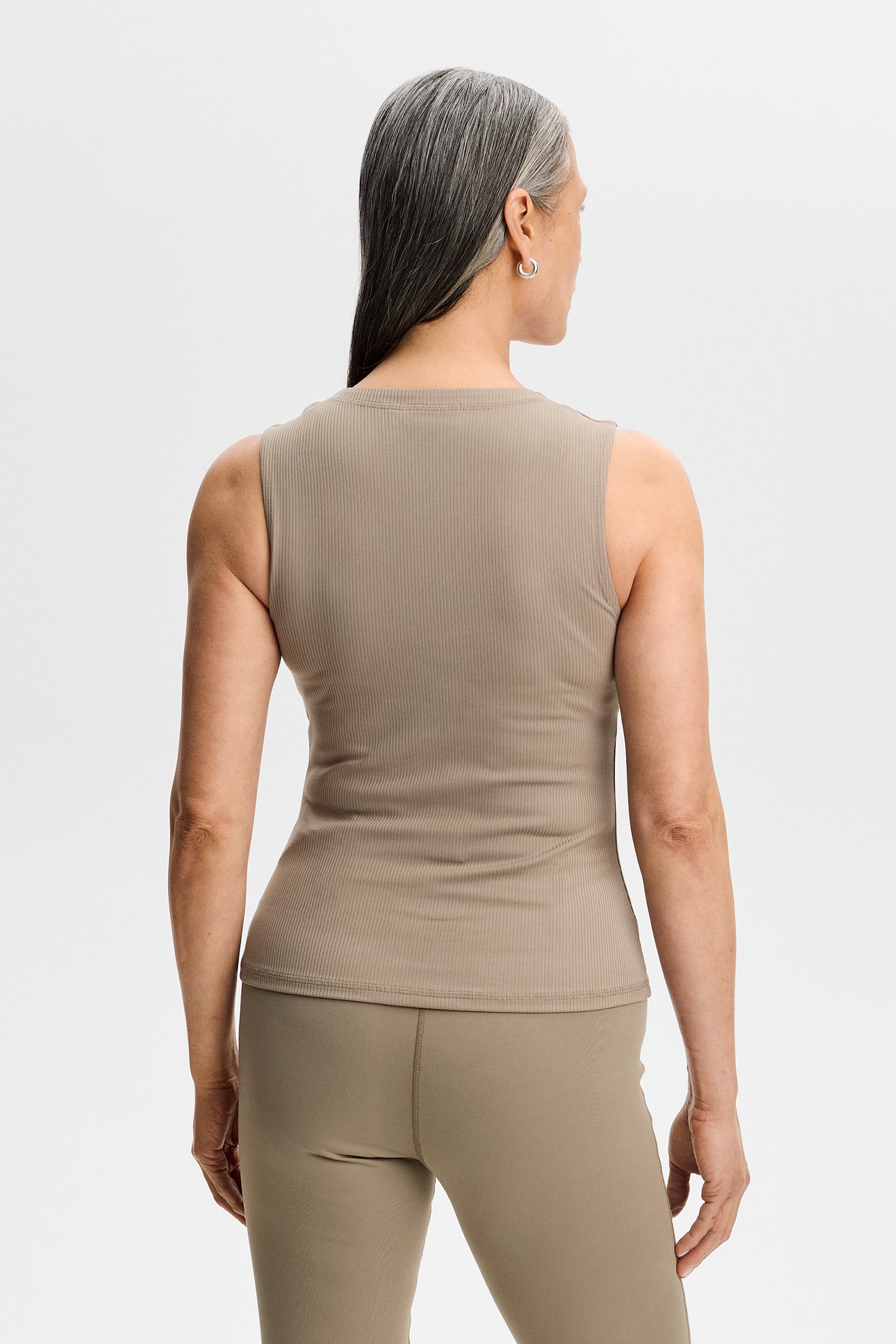 Hannah Sleeveless Top in Brindle by J.Lindeberg