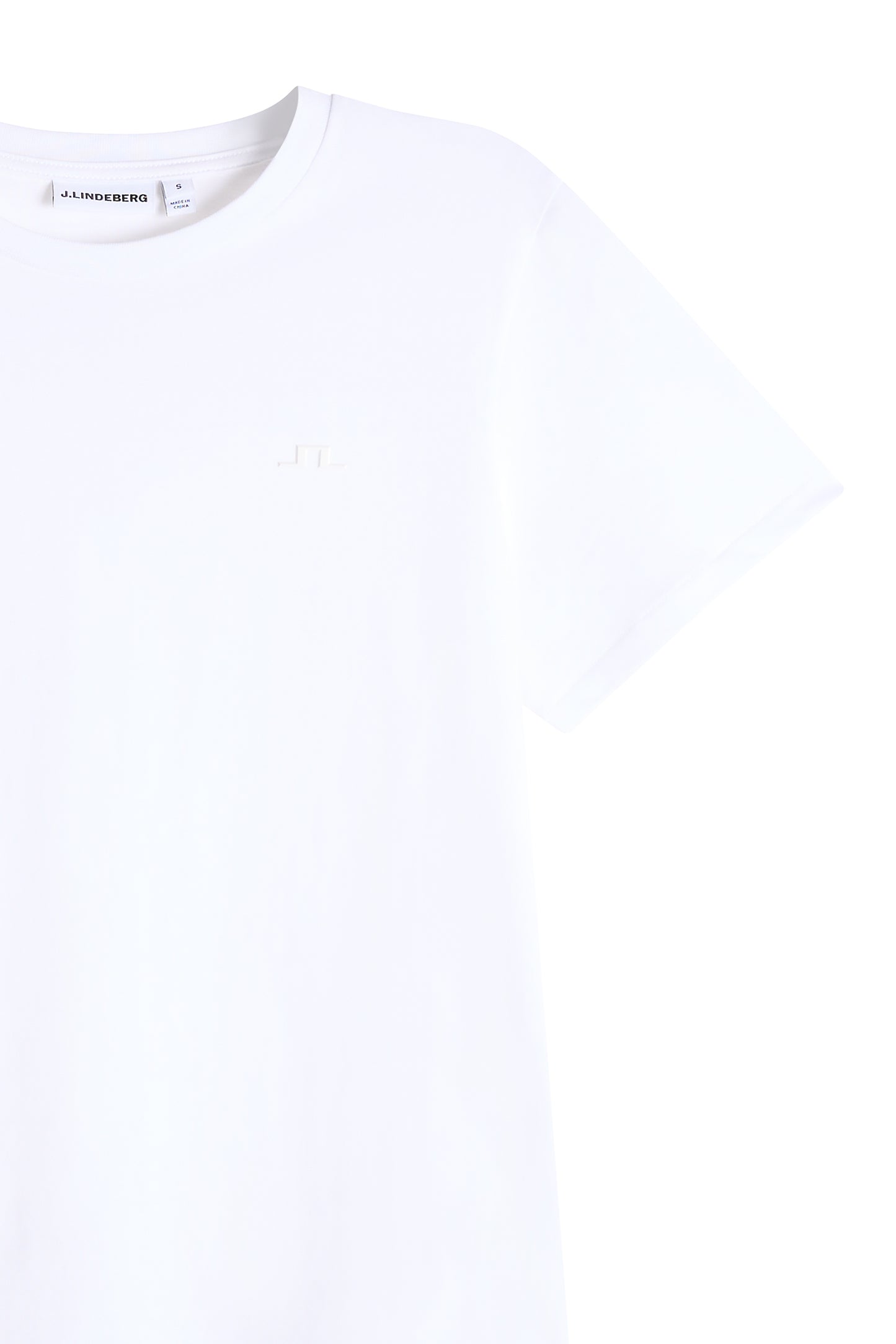 Nova T-shirt in White by J.Lindeberg