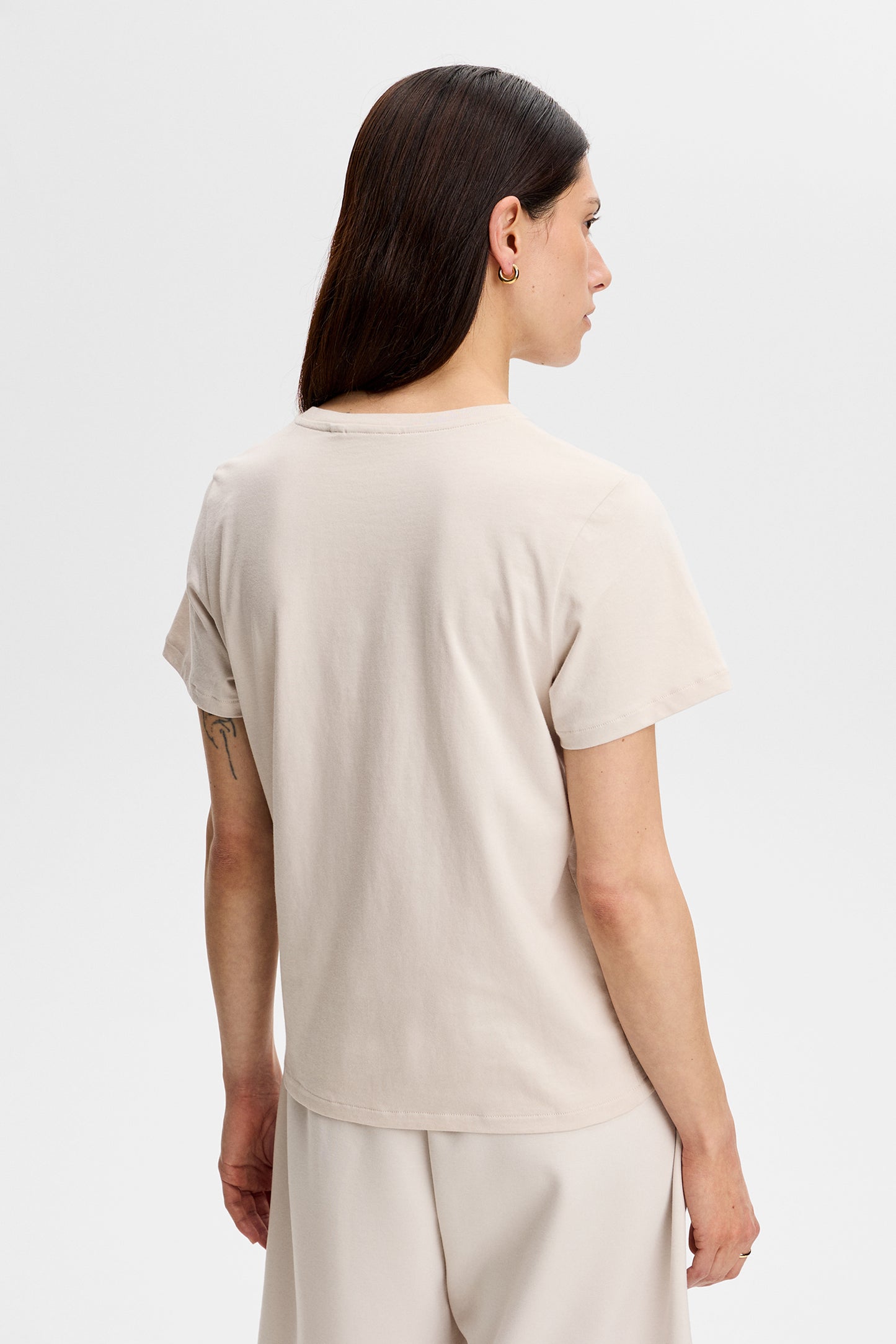 Nova T-shirt in Moonbeam by J.Lindeberg