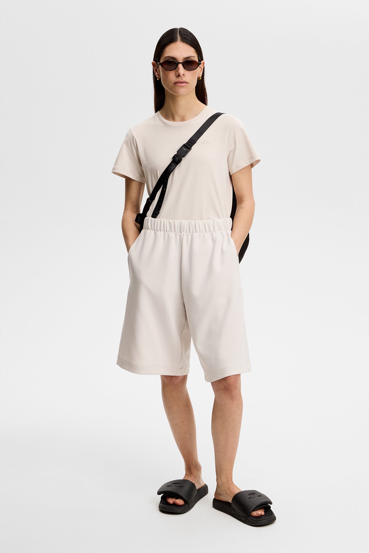 Nova T-shirt in Moonbeam by J.Lindeberg