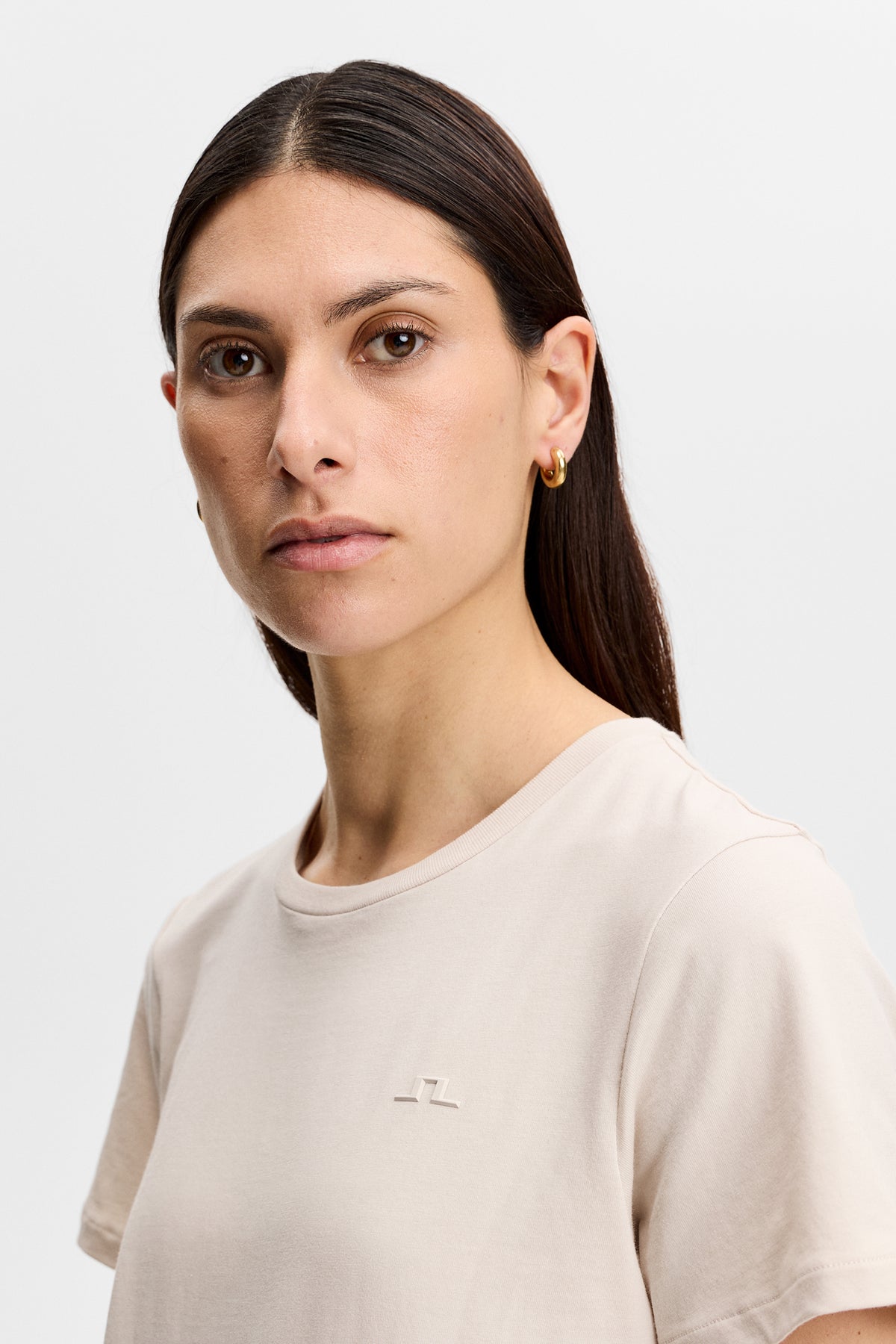 Nova T-shirt in Moonbeam by J.Lindeberg