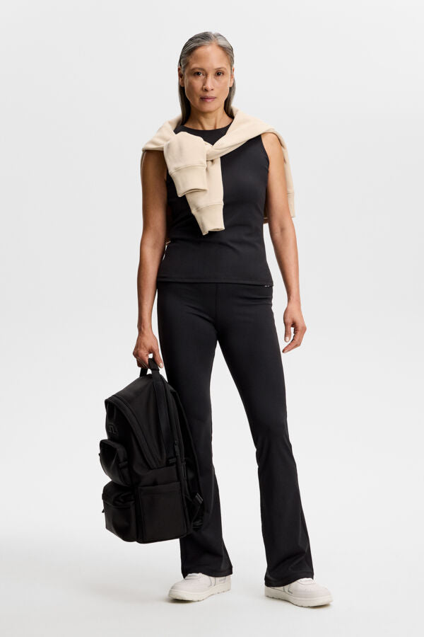 Clarisse Sleeveless Top / Black