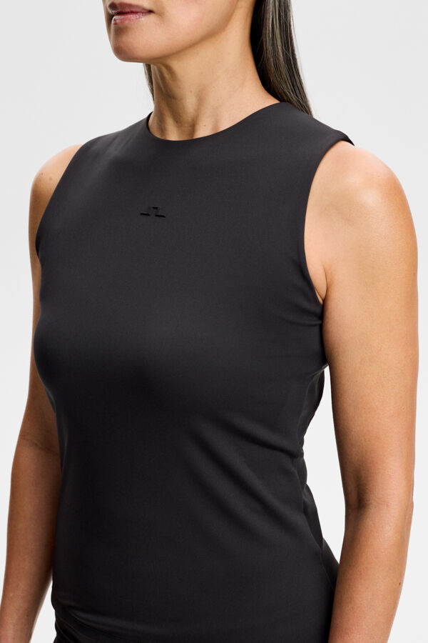 Clarisse Sleeveless Top / Black