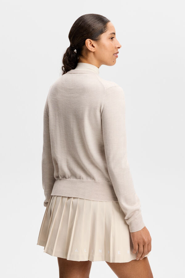 Joanna Knitted Cardigan / Moonbeam Melange