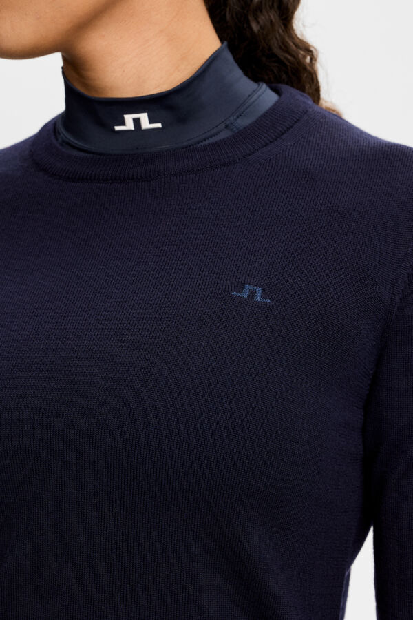 Aria Knitted Sweater / JL Navy