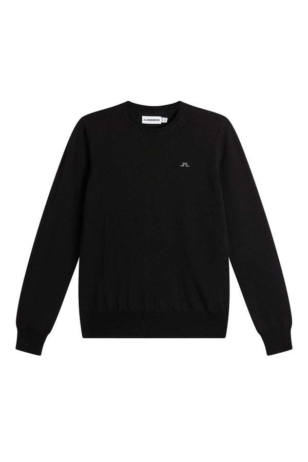 Aria Knitted Sweater / Black