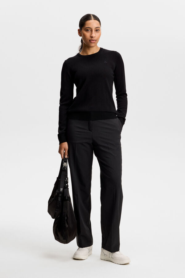 Aria Knitted Sweater / Black