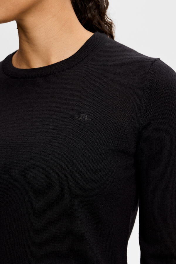 Aria Knitted Sweater / Black