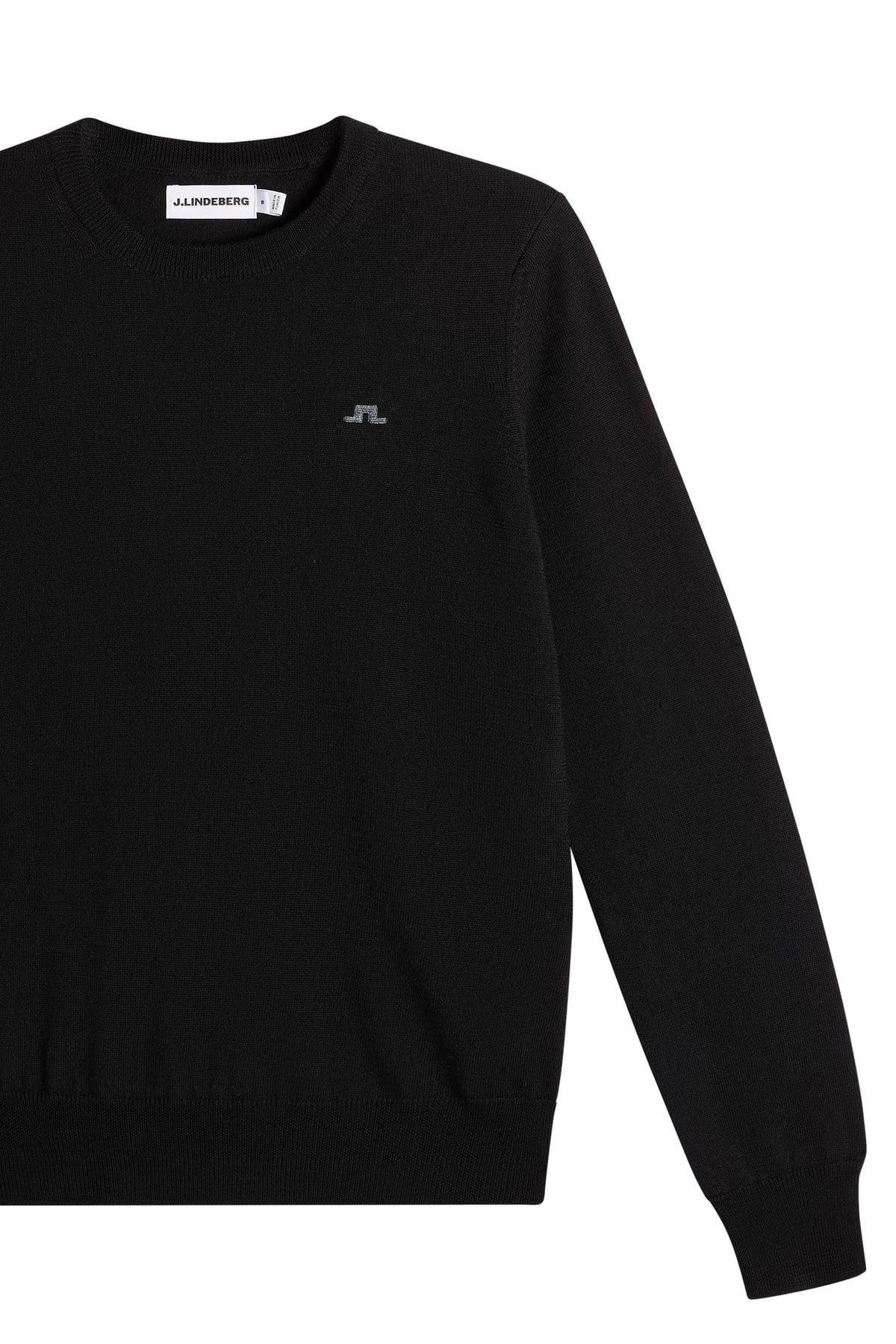 Aria Knitted Sweater in Black by J.Lindeberg