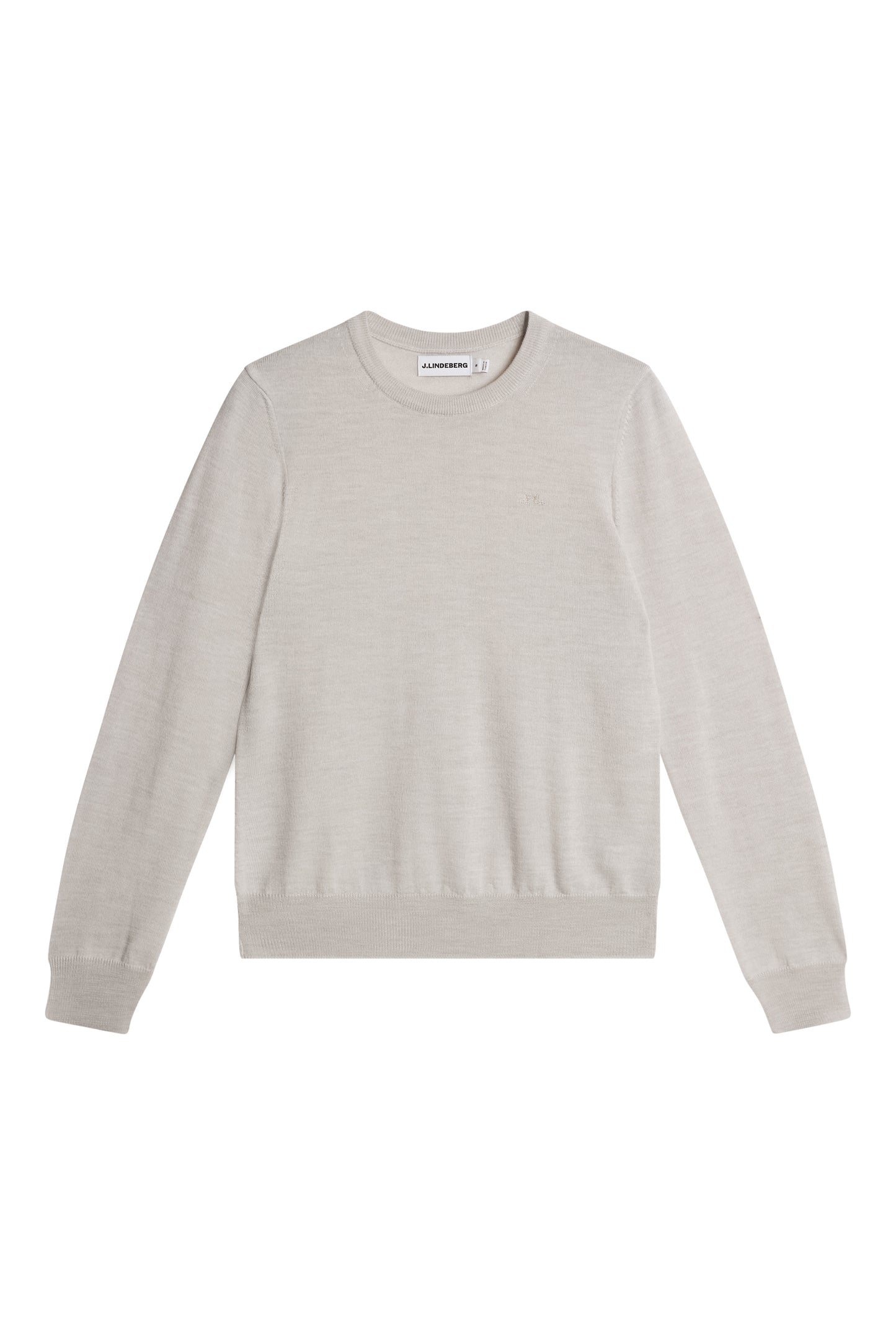 Aria Knitted Sweater in Moonbeam Melange by J.Lindeberg