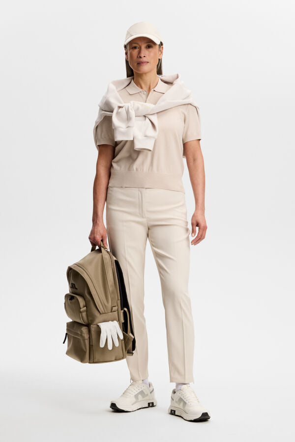 Blake SS Knit Polo / Moonbeam