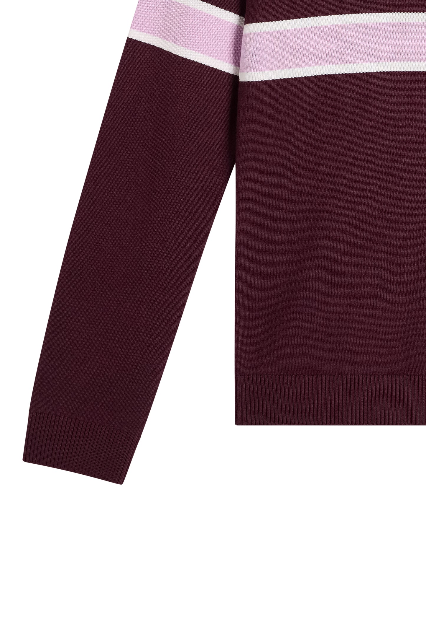 Miracle Knitted Sweater in Winetasting by J.Lindeberg