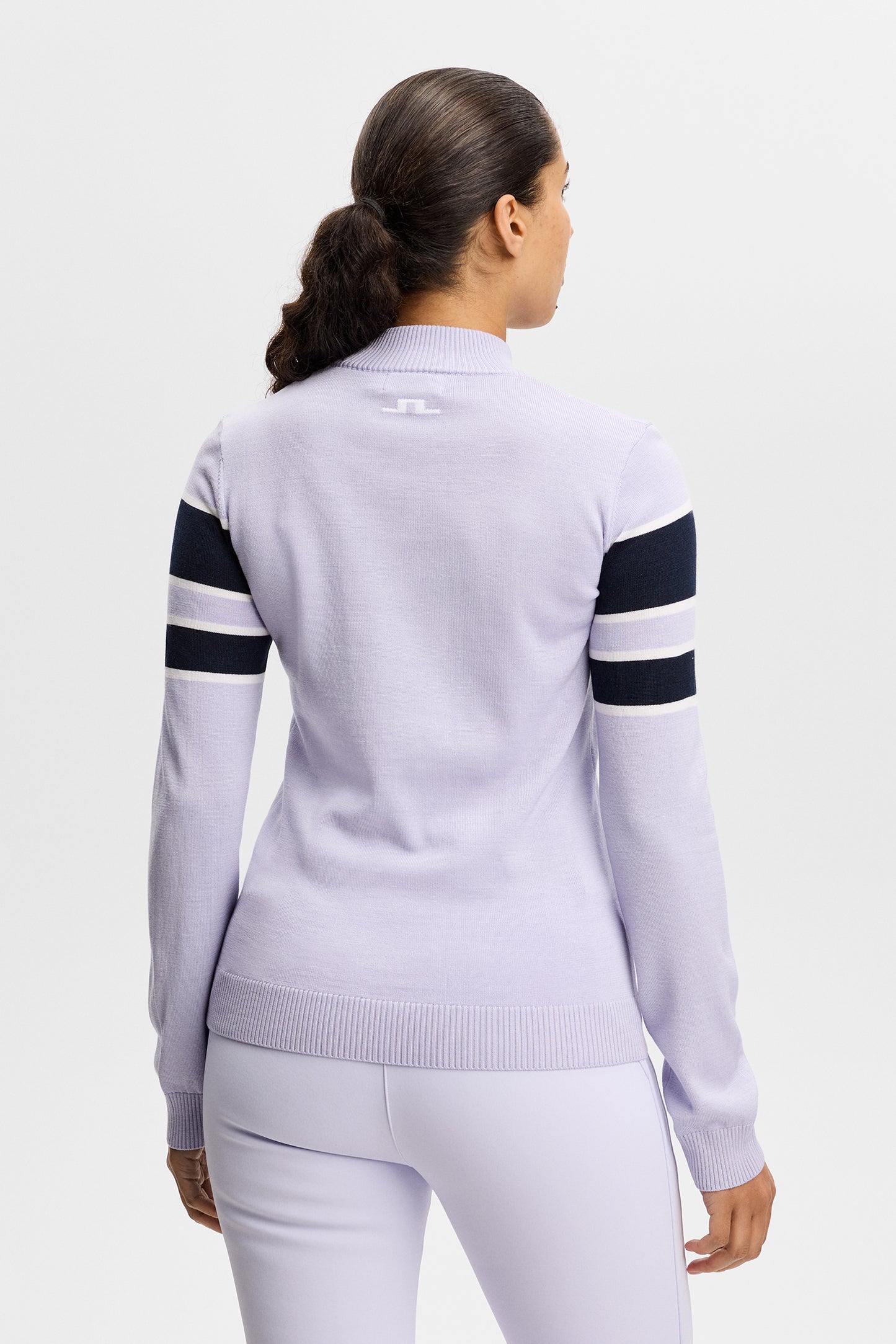 Miracle Knitted Sweater in Purple Heather by J.Lindeberg