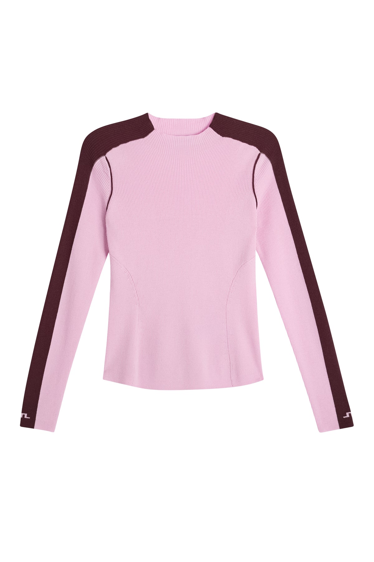 Vale Rib Knit Longsleeve in Orchid Bouquet by J.Lindeberg