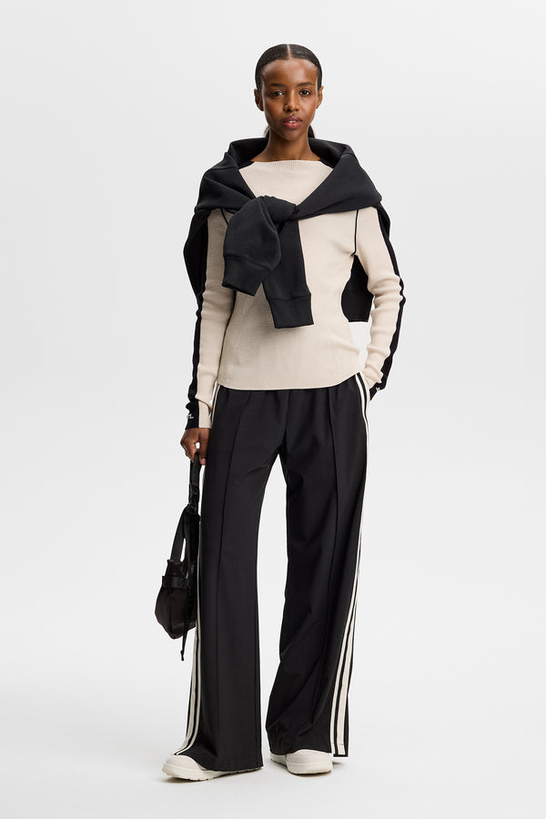 Vale Rib Knit Longsleeve / Moonbeam