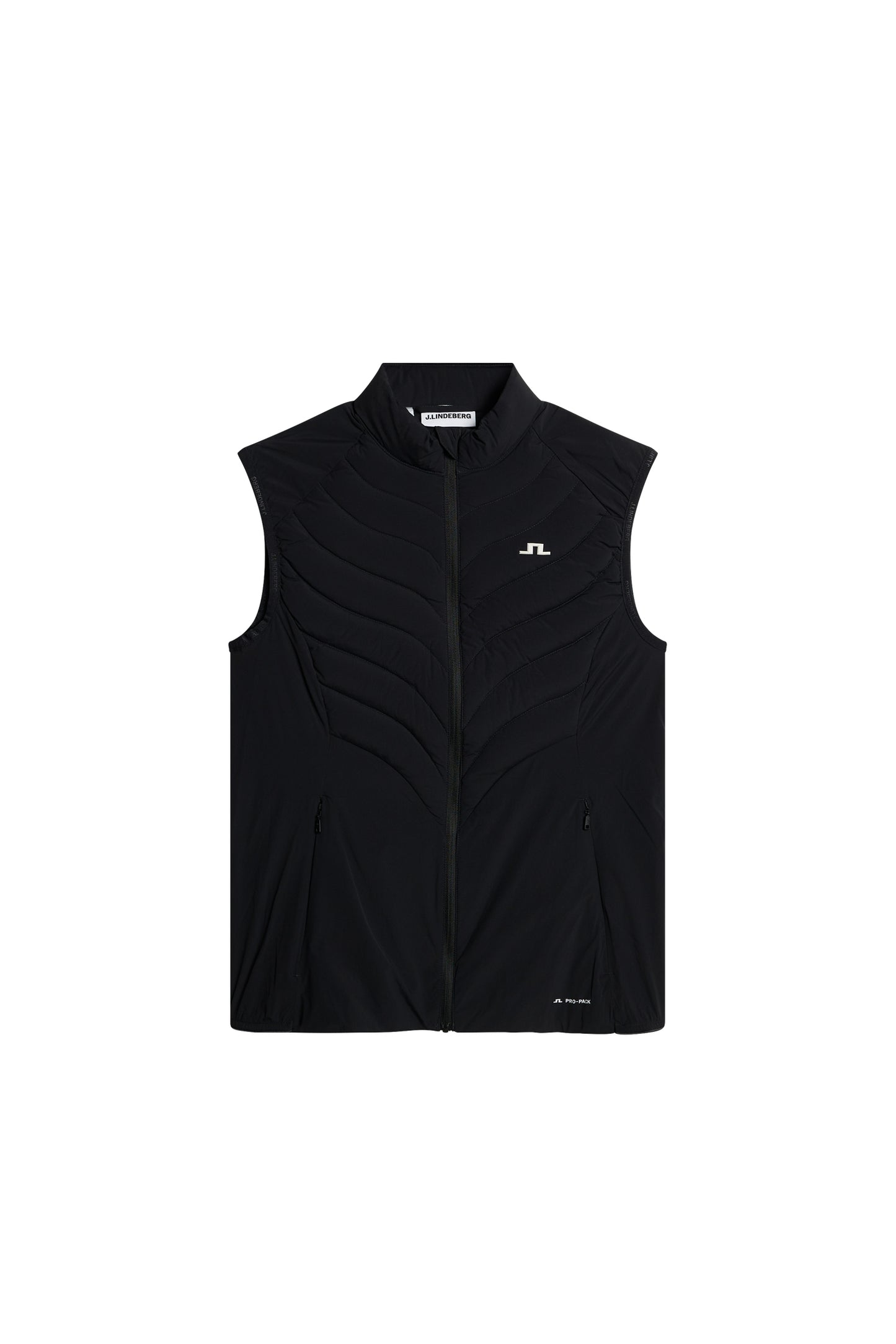 Tonya Pro Pack Down Vest in Black by J.Lindeberg