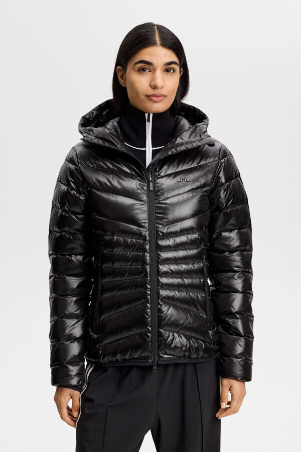 Lara Light Down Hood / Black