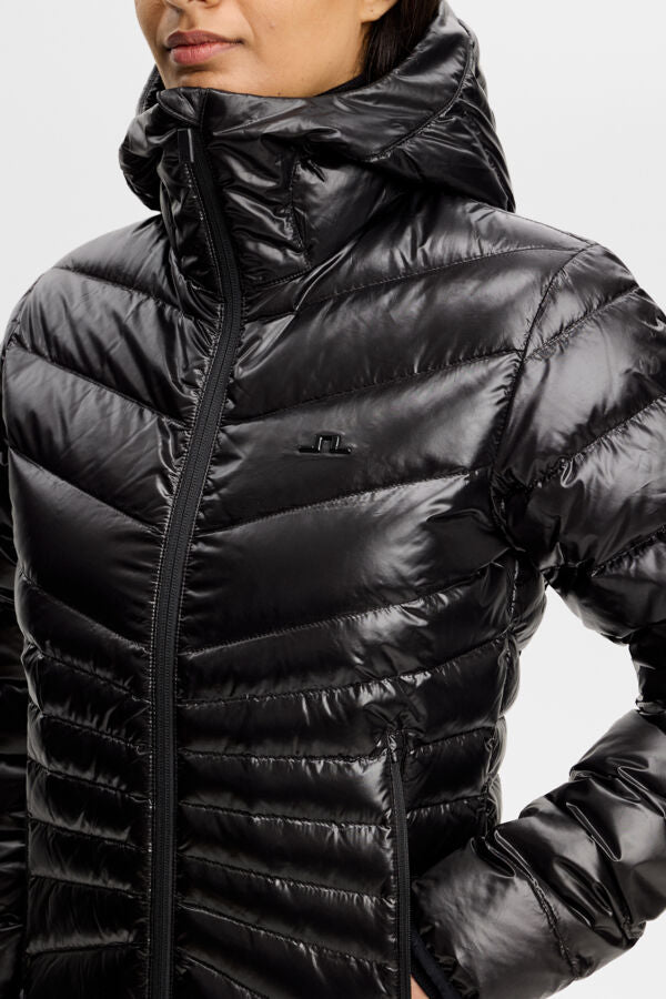 Lara Light Down Hood / Black