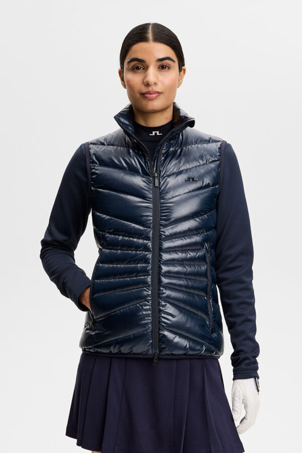 Lara Light Down Vest / JL Navy