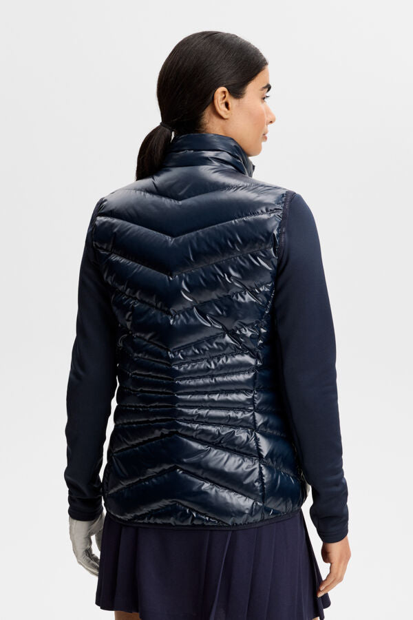 Lara Light Down Vest / JL Navy