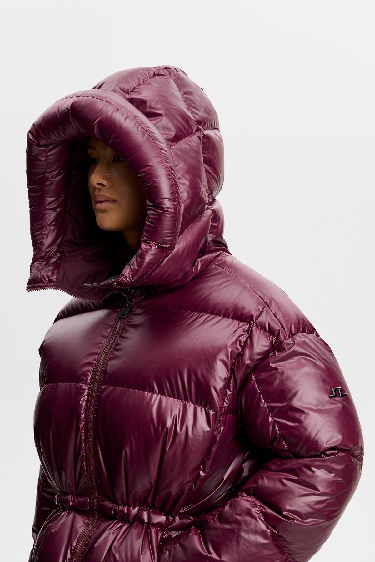 Tranquil Down Jacket in Winetasting by J.Lindeberg