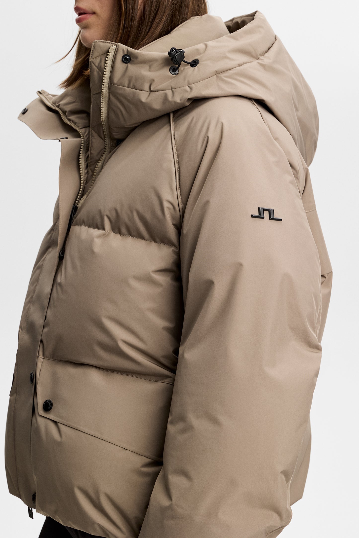 Lea Down Jacket in Brindle by J.Lindeberg