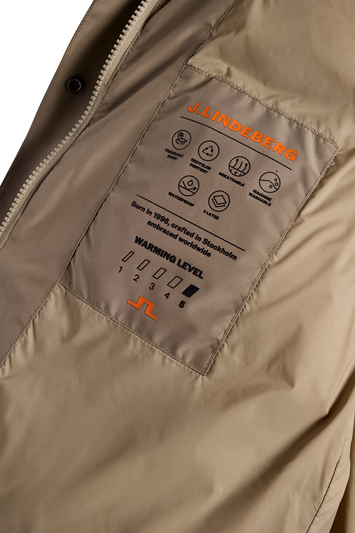 Lea Down Jacket in Brindle by J.Lindeberg