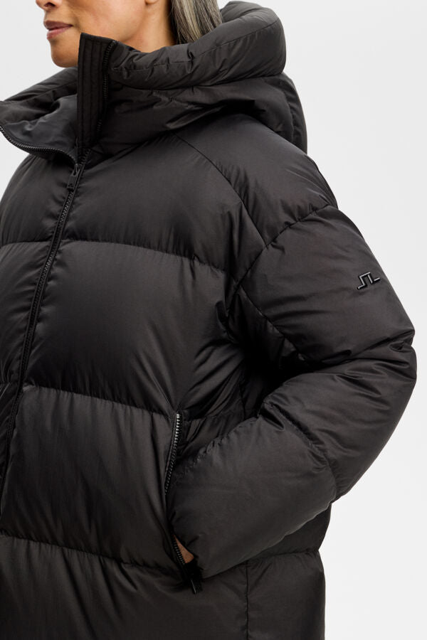 Serene Crinkle Down Parka / Black