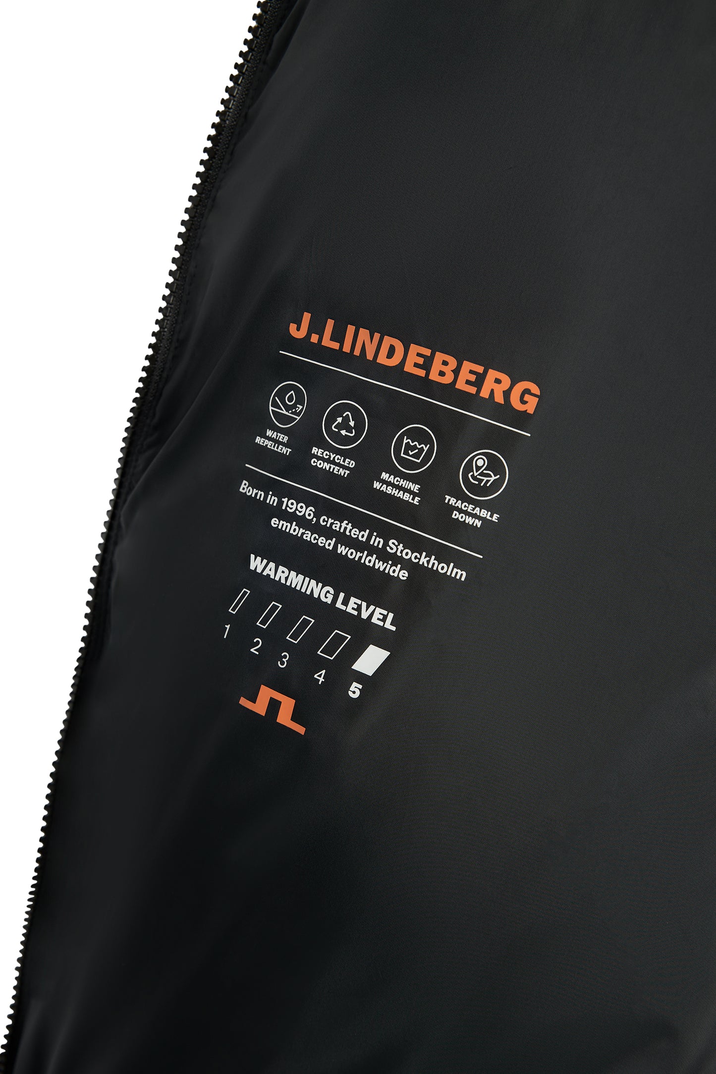 Serene Crinkle Down Parka in Black by J.Lindeberg