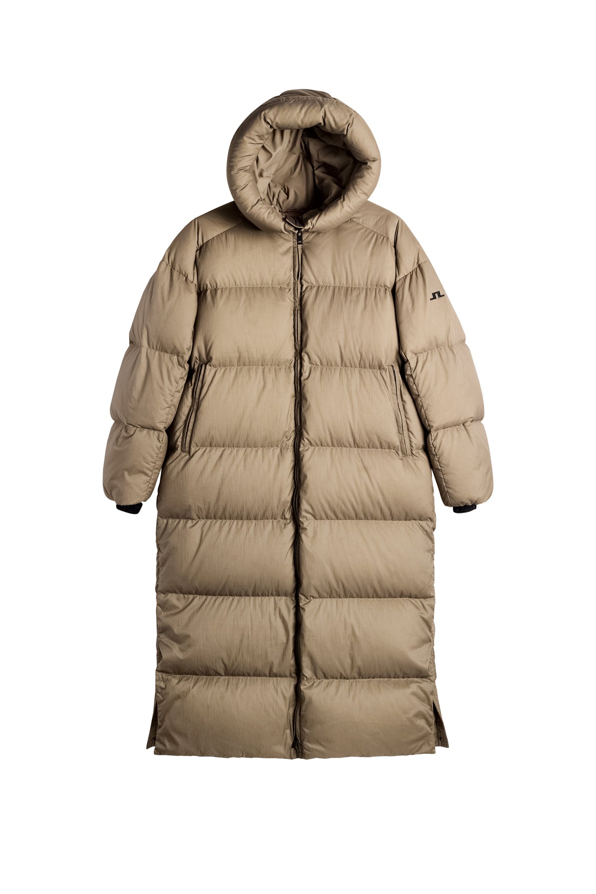 Serene Crinkle Down Parka in Brindle by J.Lindeberg