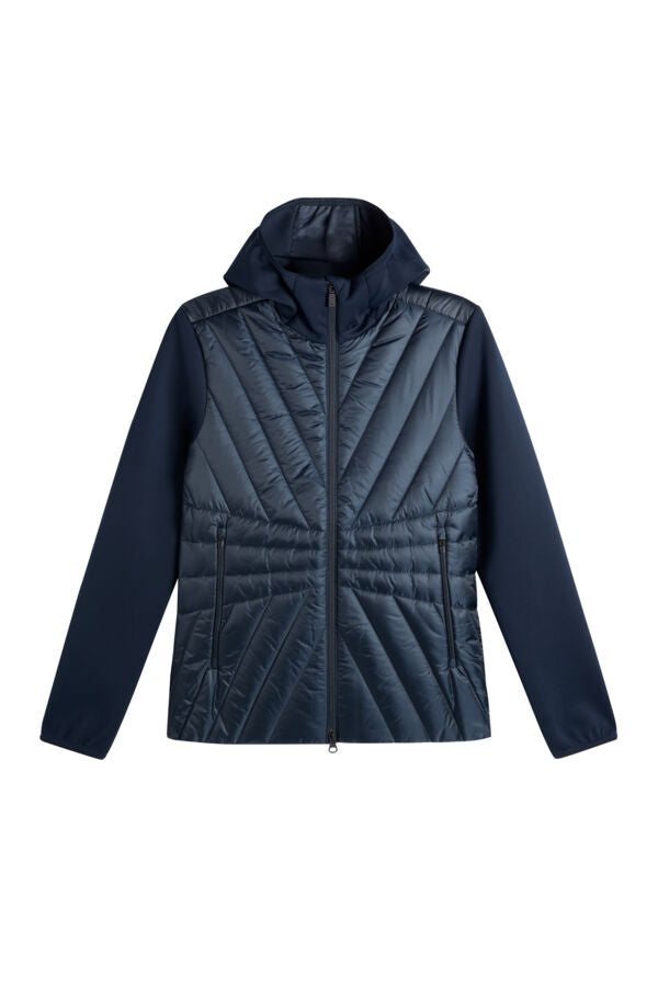 Holma Quilt Hybrid Hood / JL Navy