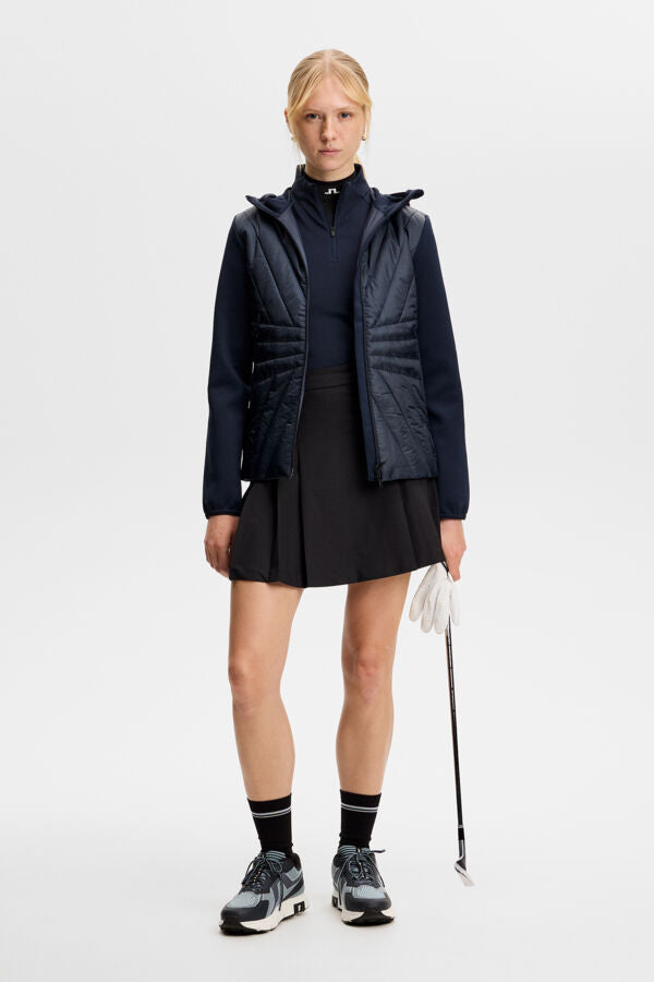 Holma Quilt Hybrid Hood / JL Navy