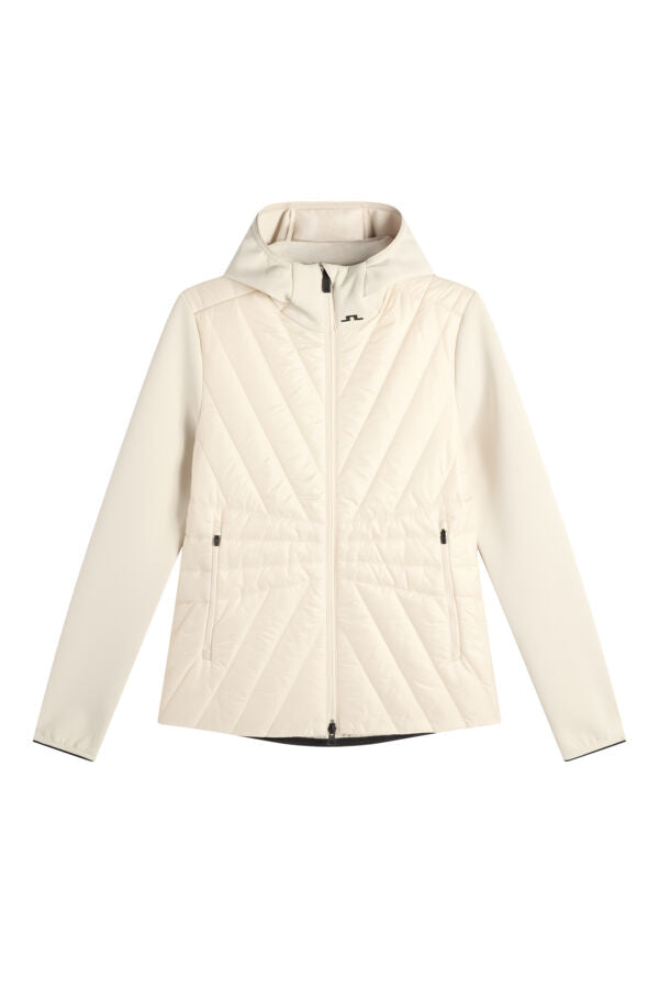 Holma Quilt Hybrid Hood Moonbeam