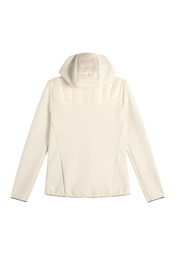 Holma Quilt Hybrid Hood / Moonbeam
